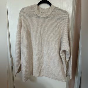 American Eagle - Knit Oversized Crewneck Sweater -L